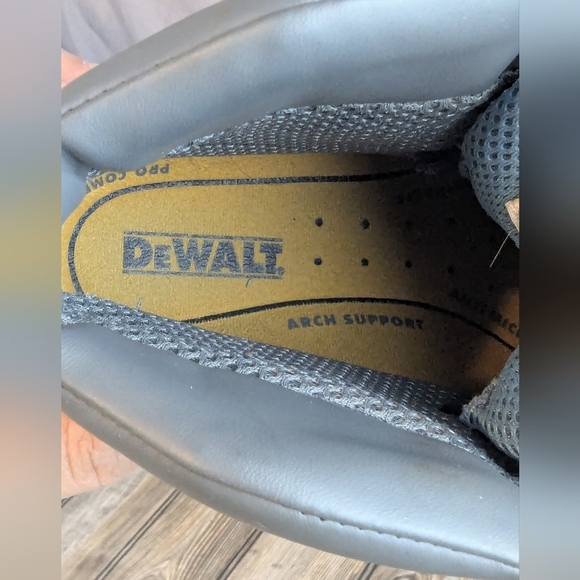 Dewalt Plasma Steel Toe Boots Womens 6.5 Black Work Boot - Picture 10 of 11